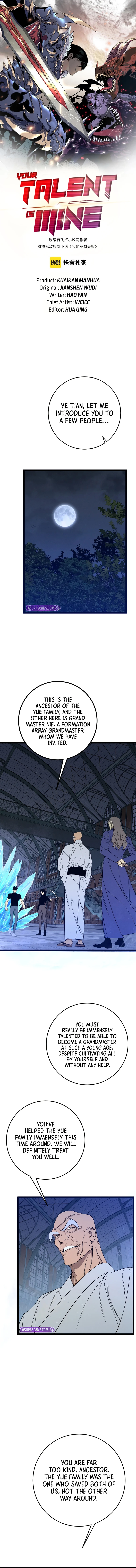 Read Your Talent is Mine EN Manga Online