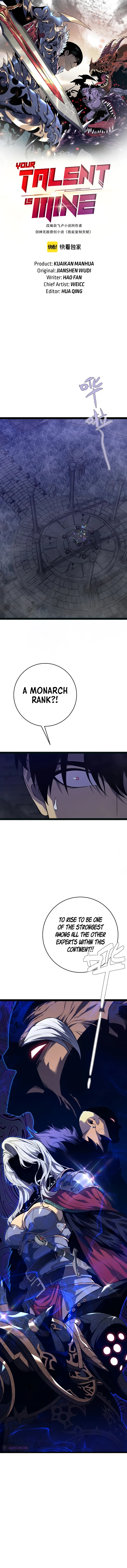 Read Your Talent is Mine EN Manga Online