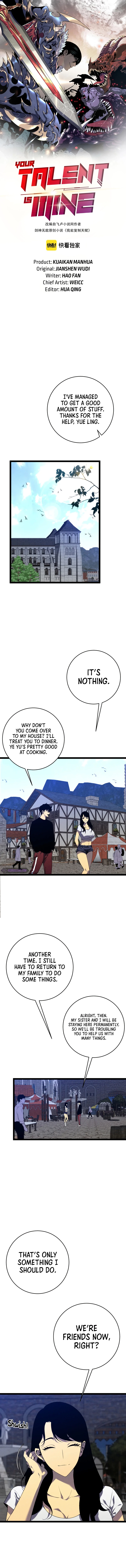 Read Your Talent is Mine EN Manga Online