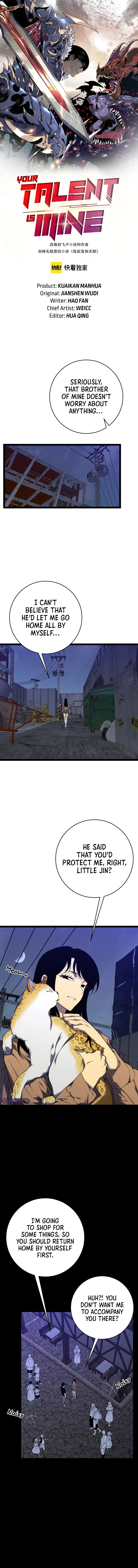 Read Your Talent is Mine EN Manga Online