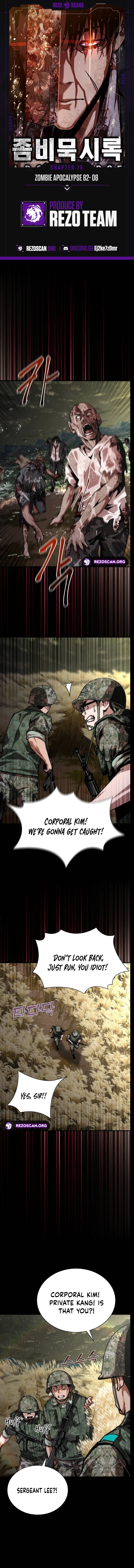 Read Zombie Apocalypse 82-08 EN Manga Online