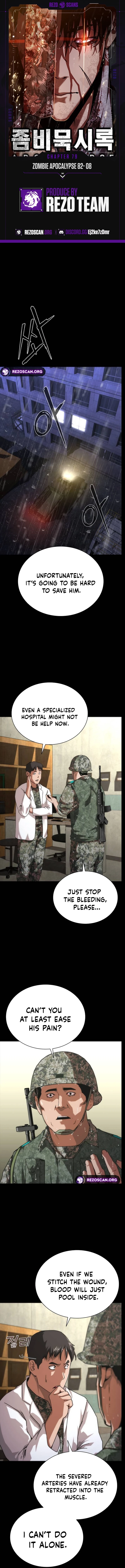 Read Zombie Apocalypse 82-08 EN Manga Online