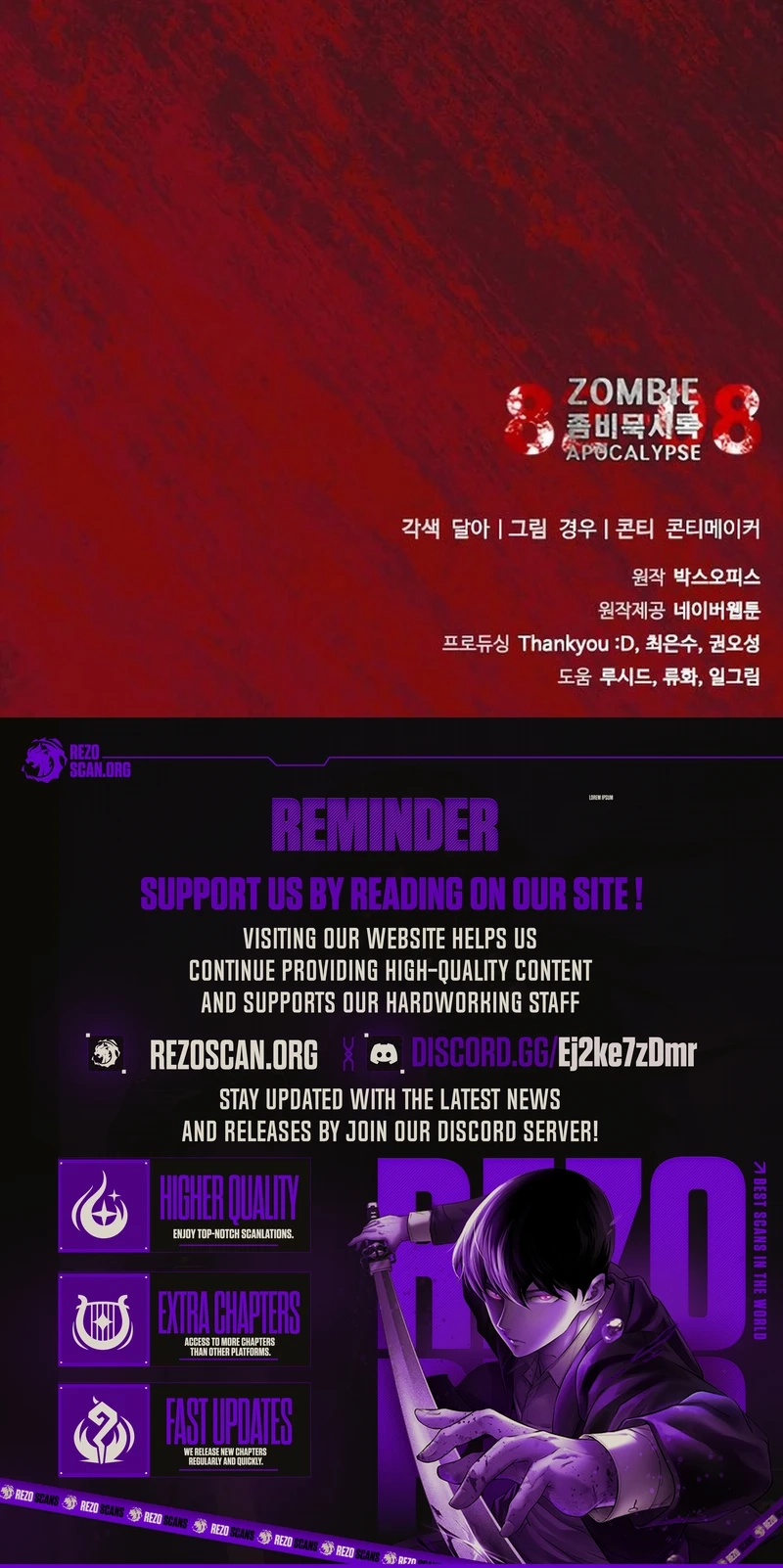 Read Zombie Apocalypse 82-08 EN Manga Online