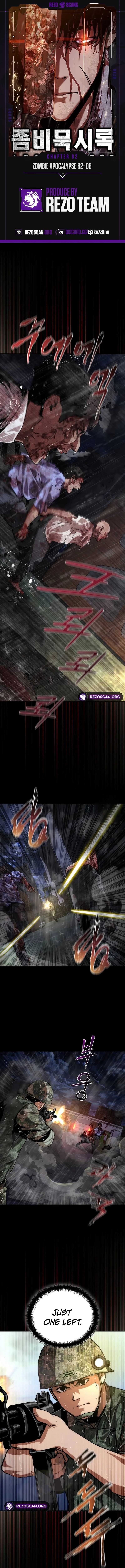 Read Zombie Apocalypse 82-08 EN Manga Online