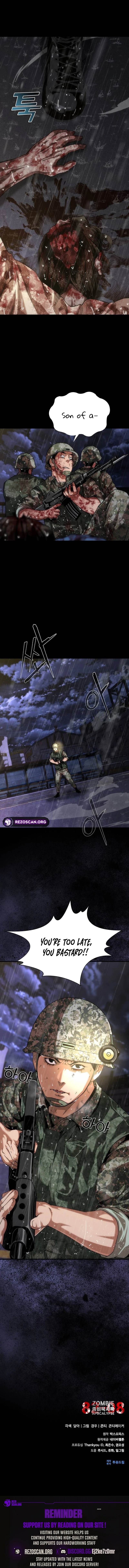 Read Zombie Apocalypse 82-08 EN Manga Online