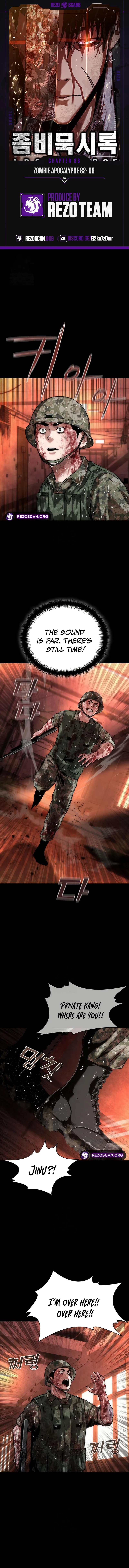 Read Zombie Apocalypse 82-08 EN Manga Online