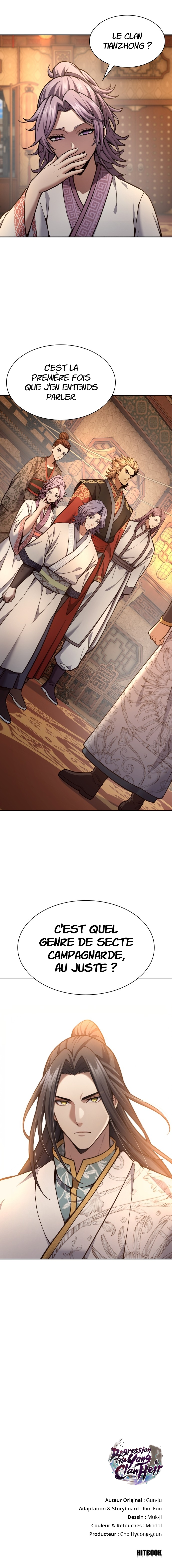 Read Regression of the Yong Clan Heir FR Manga Online