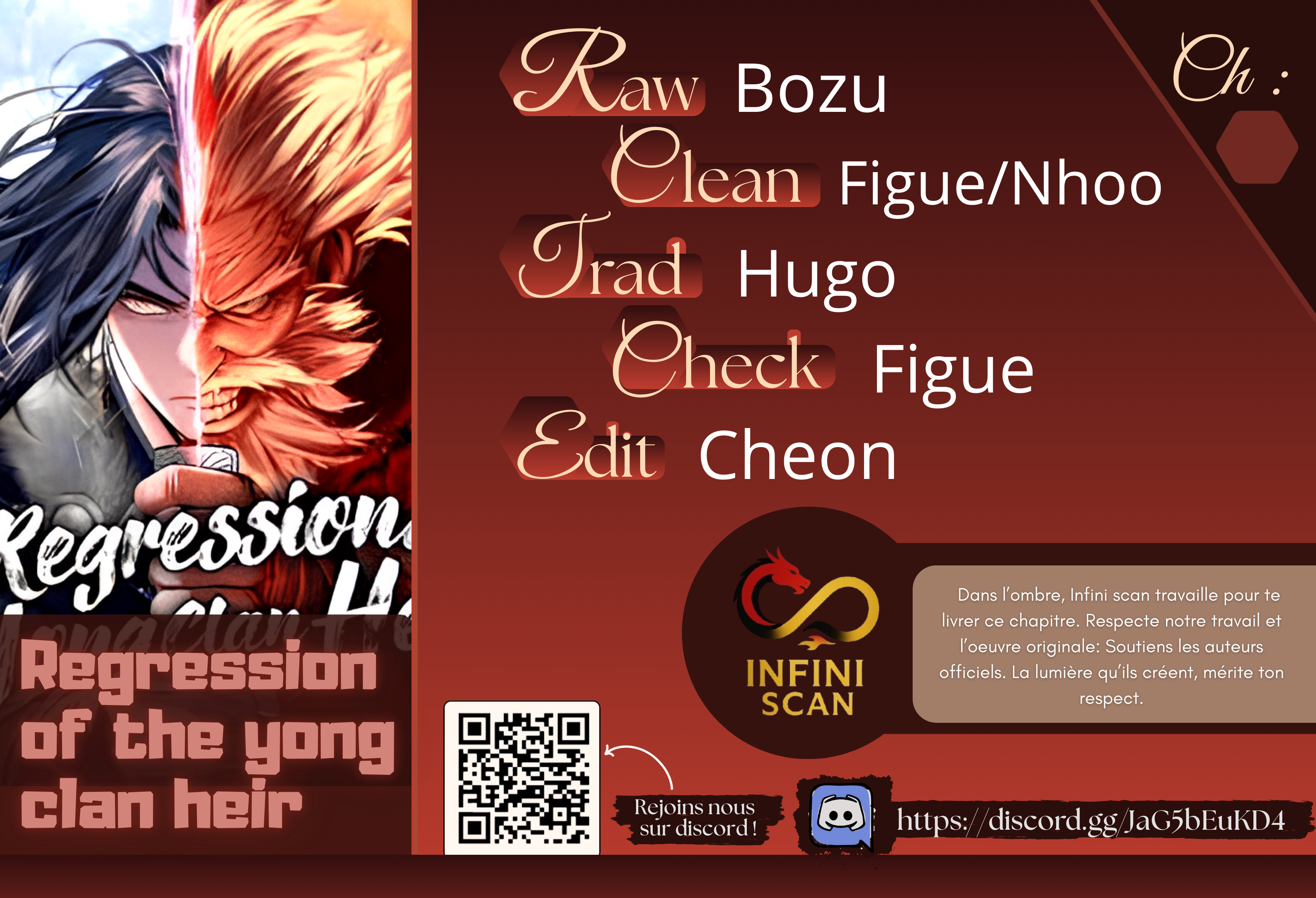 Read Regression of the Yong Clan Heir FR Manga Online