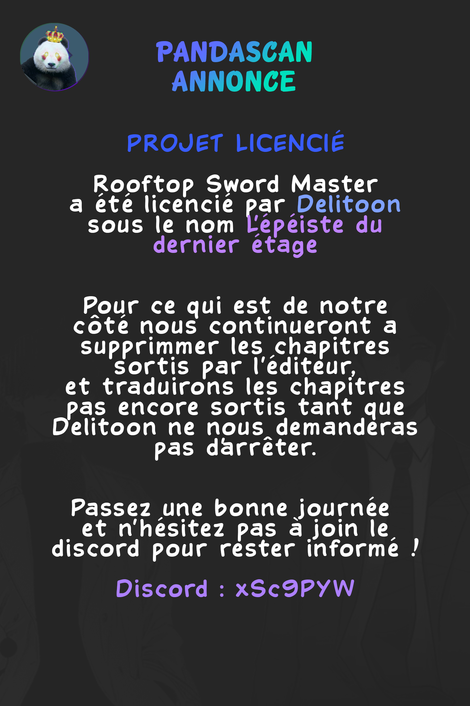 Read Rooftop Sword Master FR Manga Online