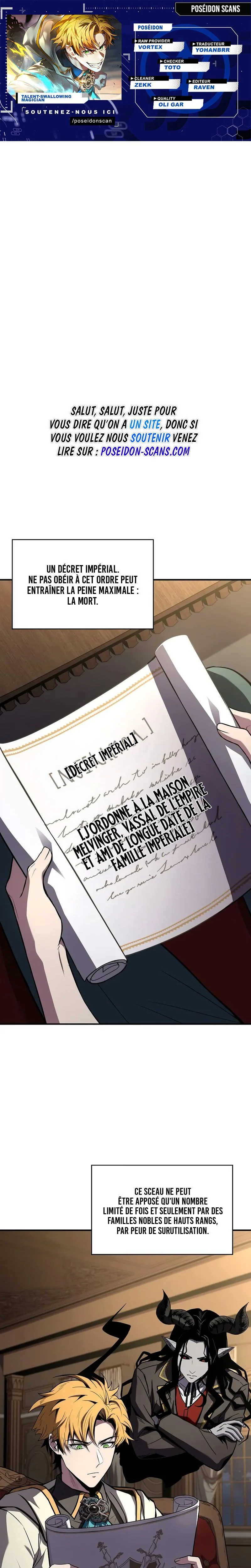 Read Talent-Swallowing Magician FR Manga Online