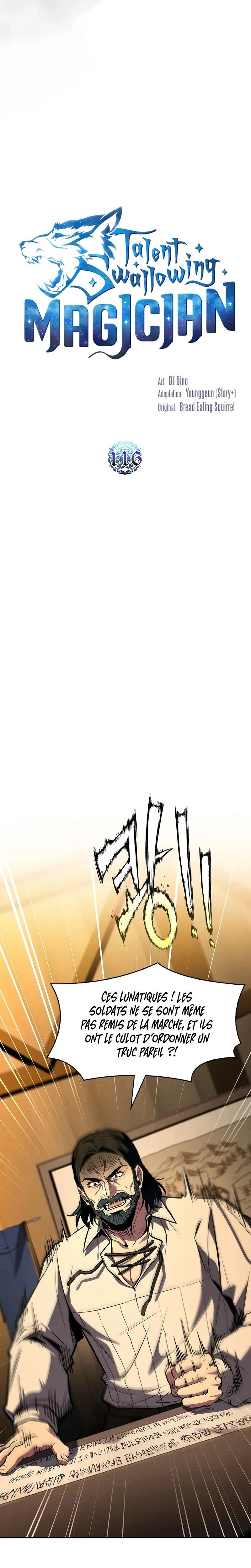 Read Talent-Swallowing Magician FR Manga Online