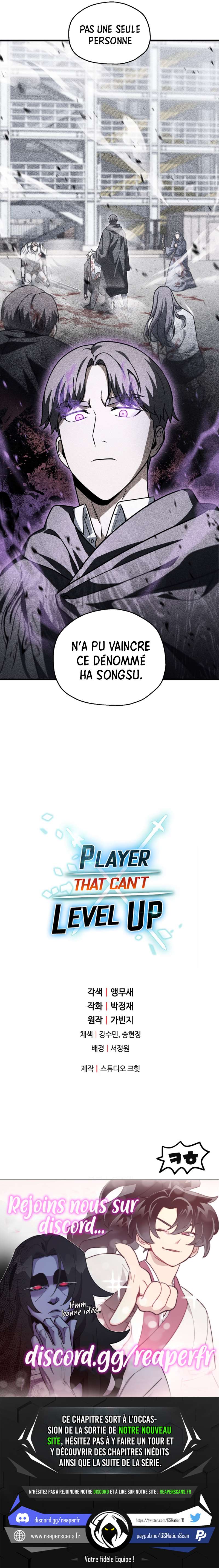 Read The Player That Can’t Level Up FR Manga Online