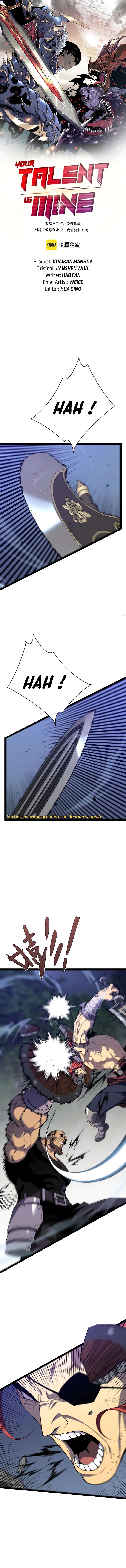 Read Your Talent is Mine FR Manga Online