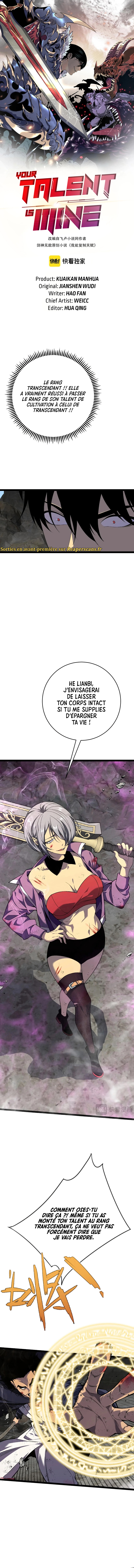 Read Your Talent is Mine FR Manga Online