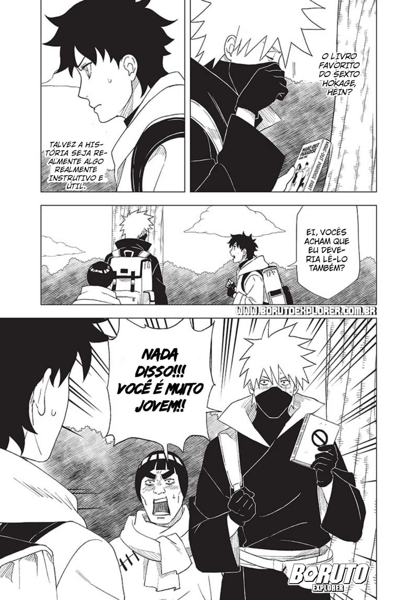 Read Naruto - Konoha Shinden PT Manga Online