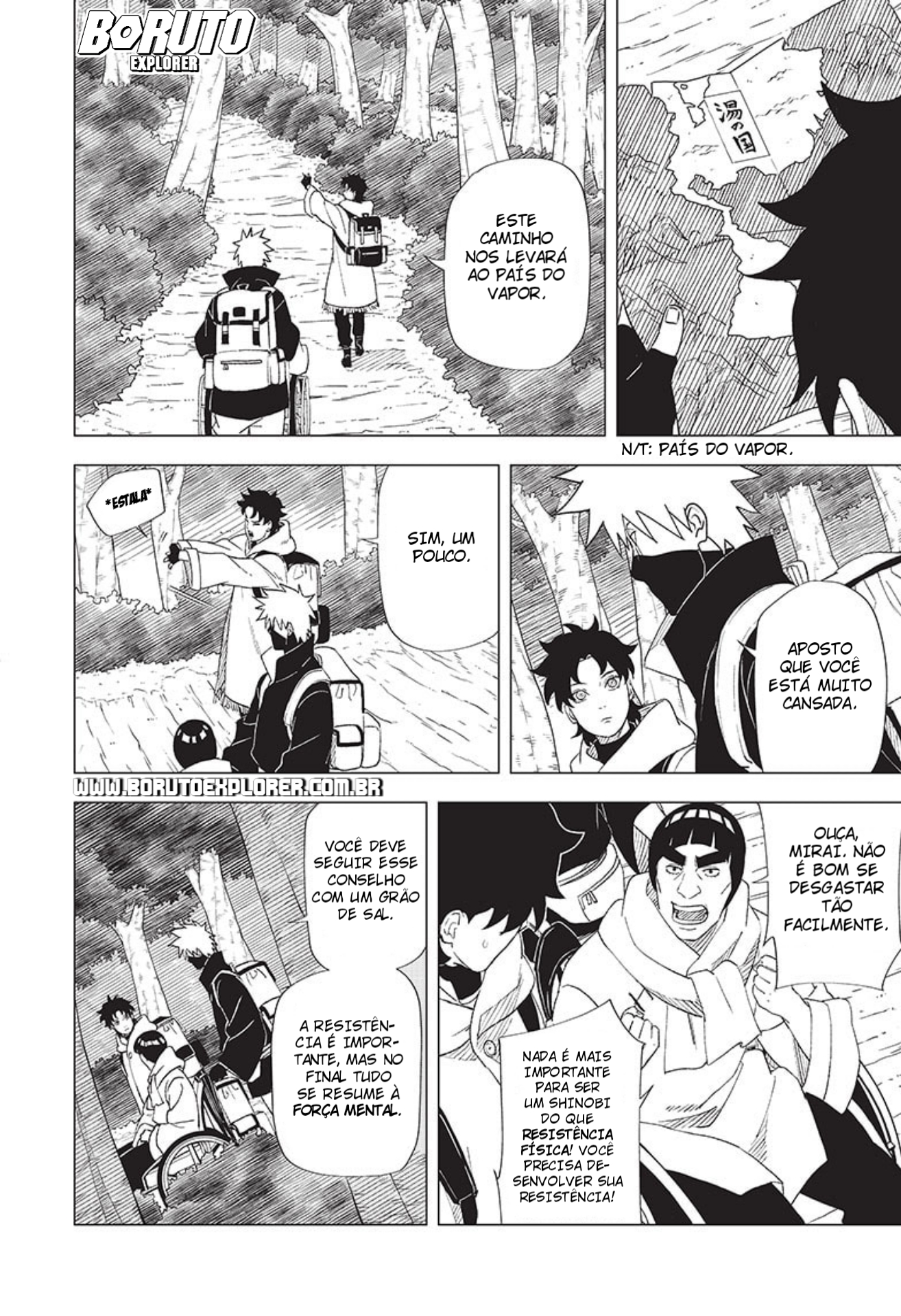 Read Naruto - Konoha Shinden PT Manga Online