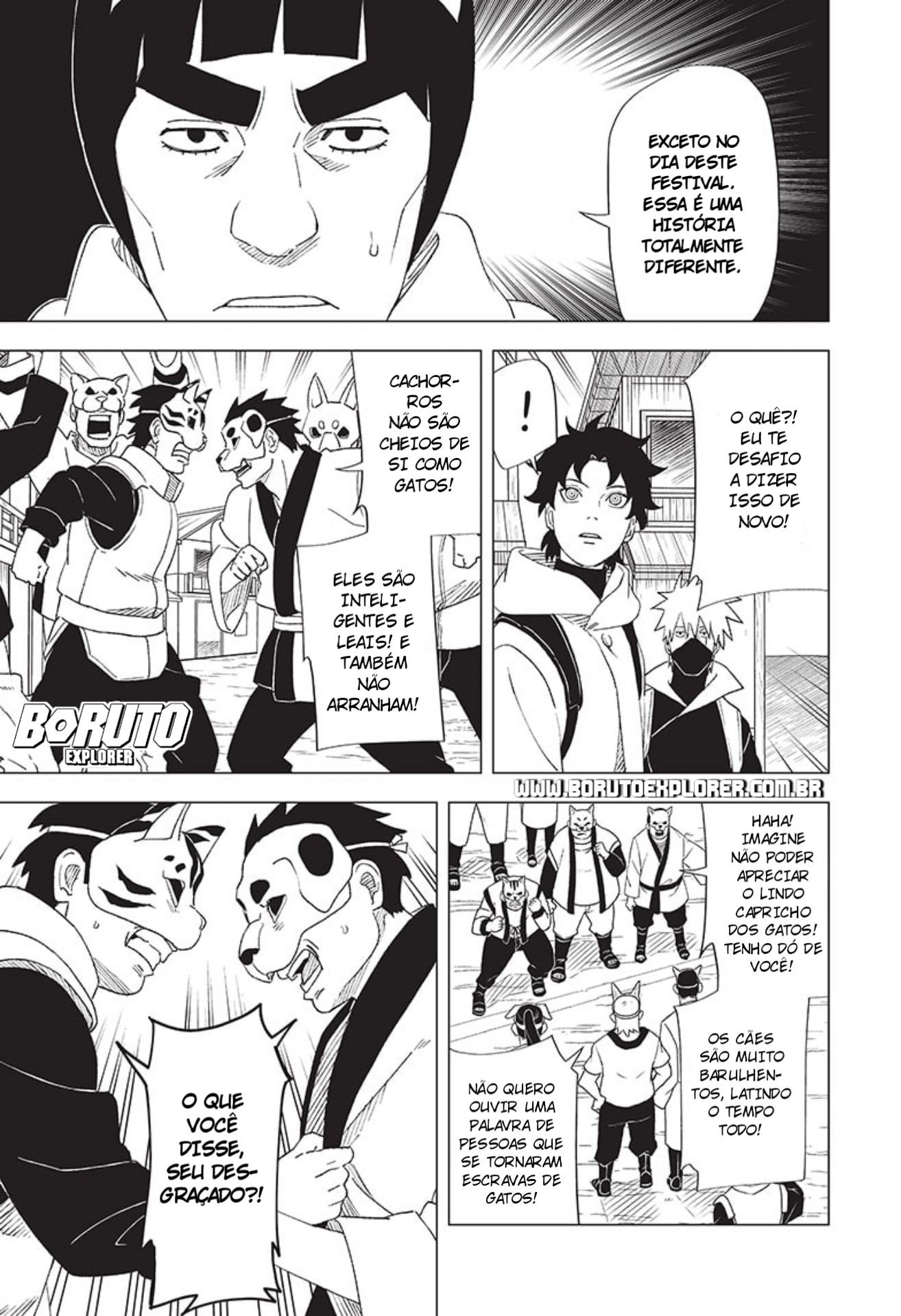 Read Naruto - Konoha Shinden PT Manga Online