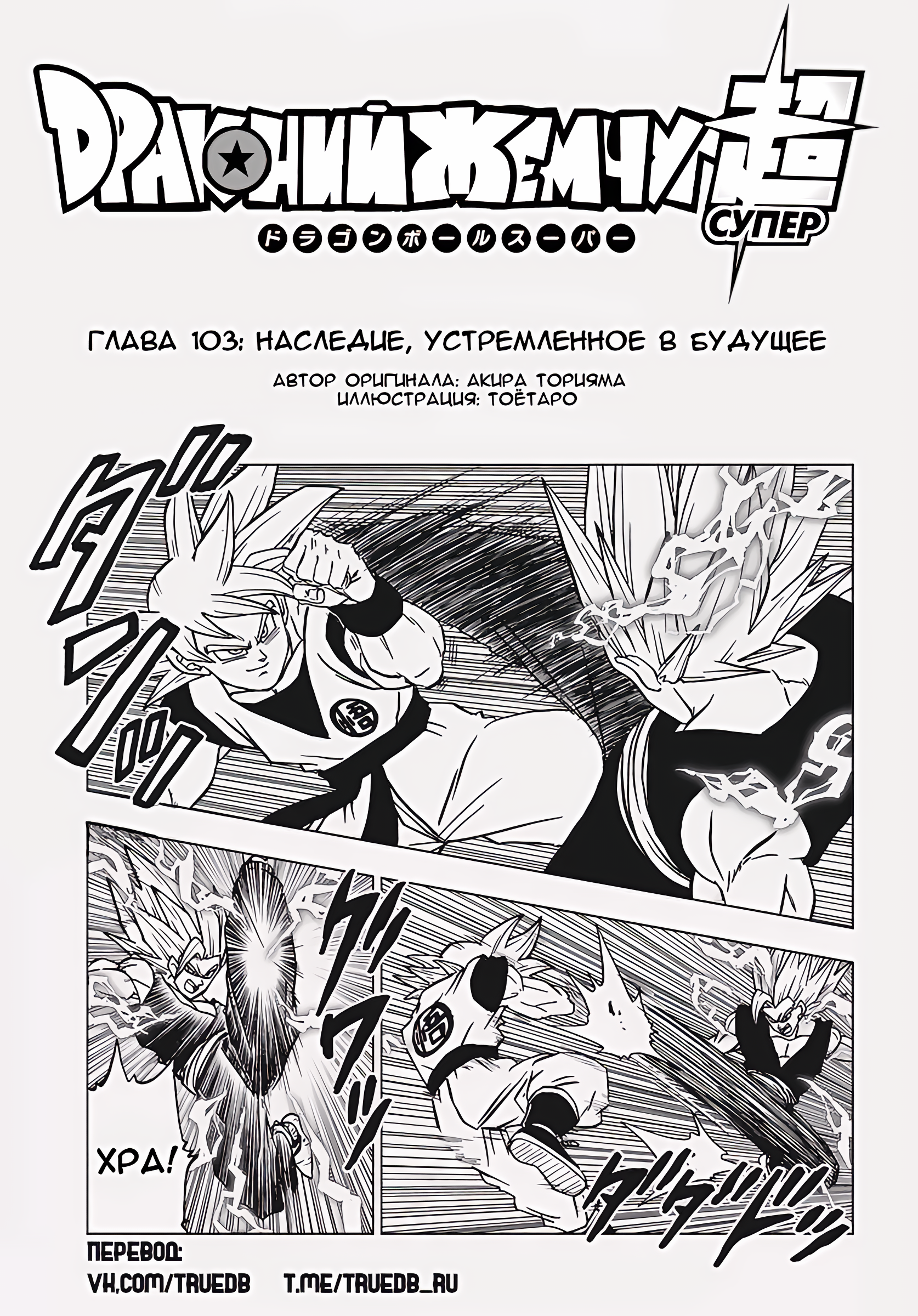 Read Dragon Ball Super RU Manga Online