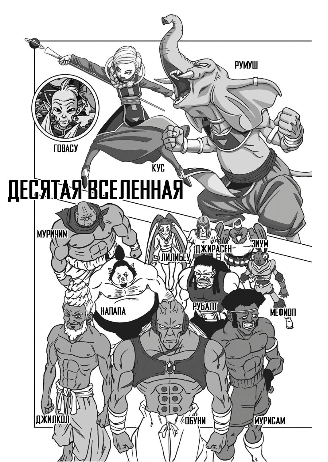 Read Dragon Ball Super RU Manga Online