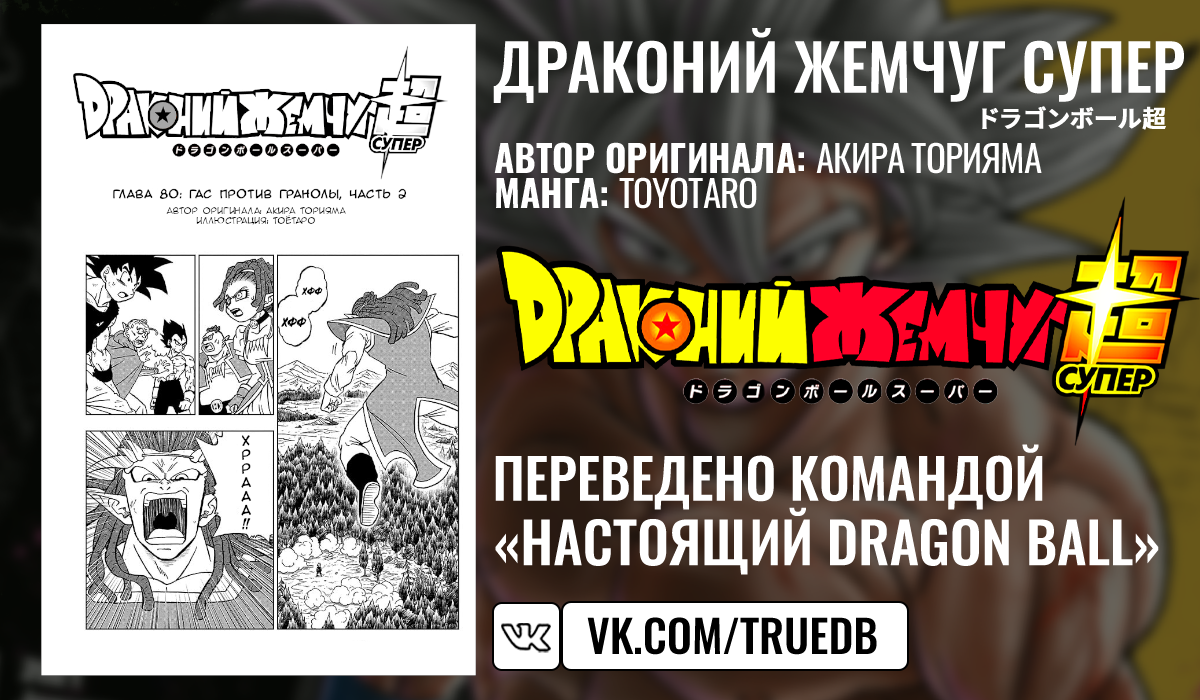 Read Dragon Ball Super RU Manga Online